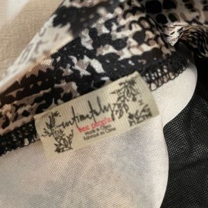 Snakeskin Free People Body Suit.